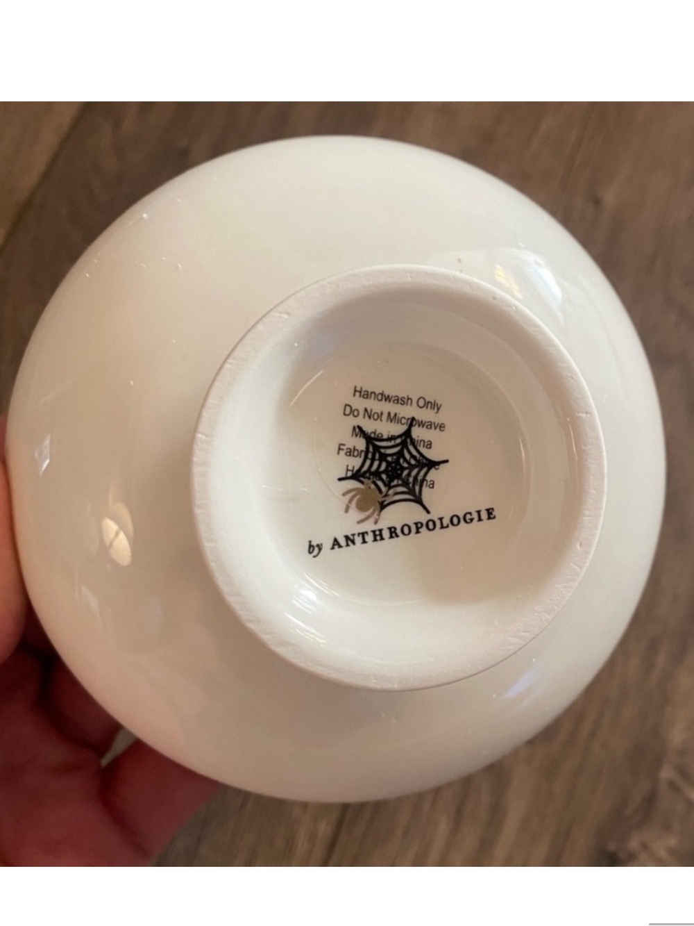 Anthropologie The Bistro Tile
Stoneware Nut Bowl:
Halloween Edition  "GHOULISH" - Picture 8 of 9